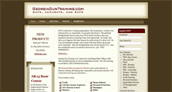 Desktop Screenshot of georgiaguntraining.com